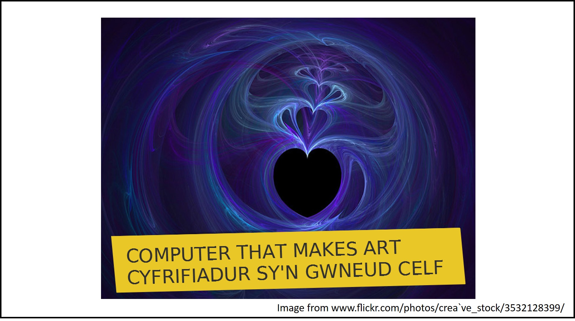 A computer that makes art