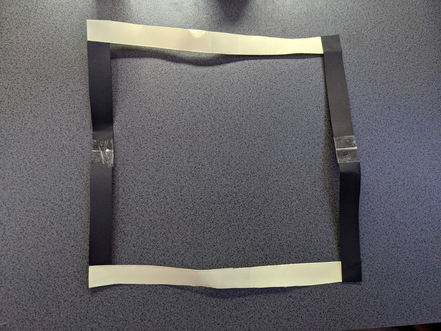 A square formed by following this challenge's instructions.
