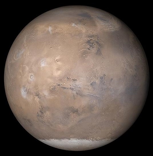 Mars o lyfrgell ffotograffau NASA