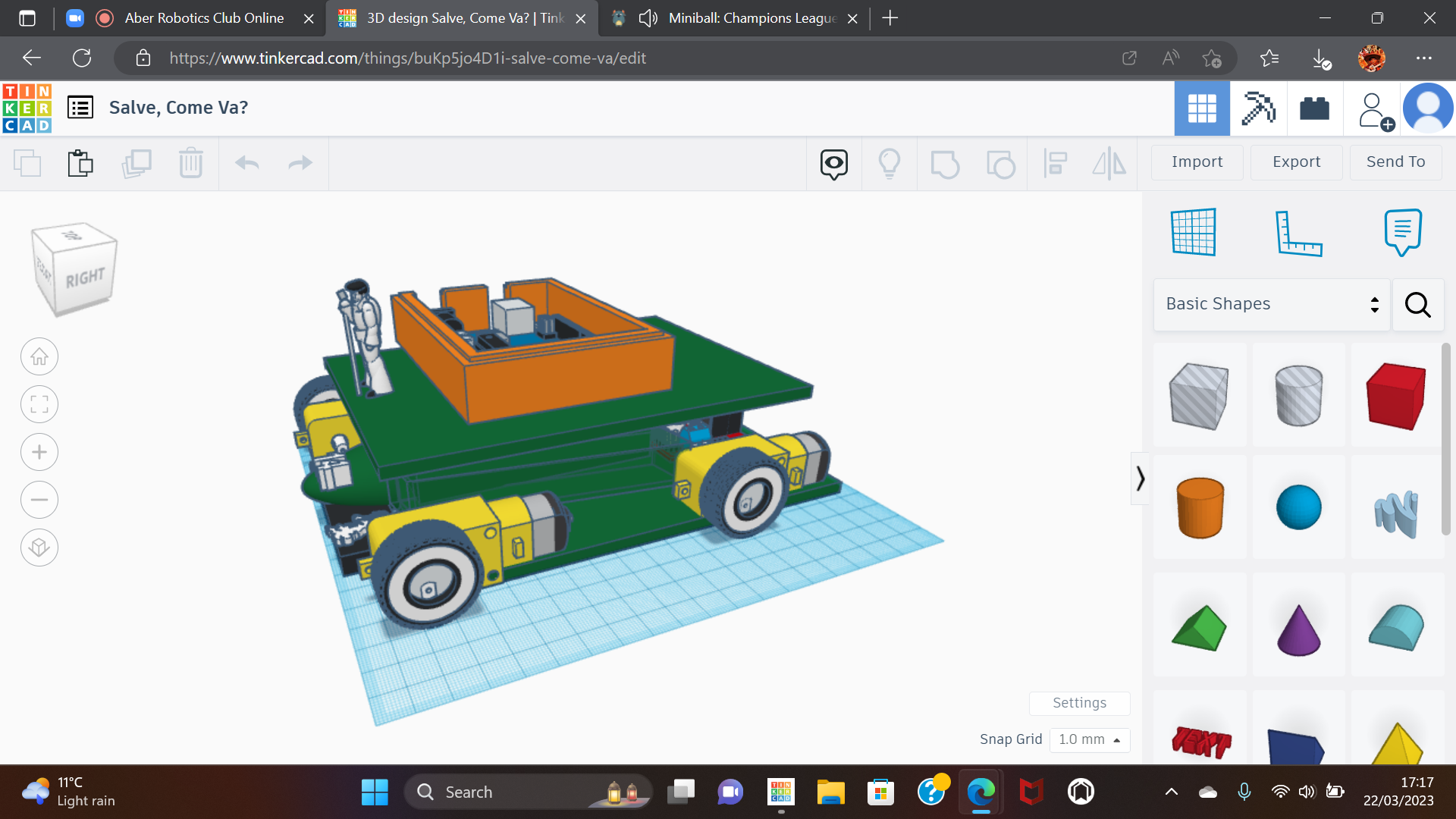 image of my robot from side veiw angle